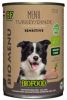 Biofood BF Petfood Organic Sensitive Kalkoen Bio Menu natvoer hond(blik 400 gram)12 x 400 gr online kopen