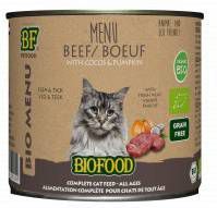 Biofood Organic Rund menu natvoer kat(blik 200 gr)12 x 200 gram online kopen