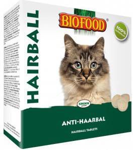Biofood Tabletten Hairball OP is OP Per 2 verpakkingen online kopen