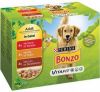 Bonzo Vitafit Multipack Rund Kip Lam In Gelei Hondenvoer Rund Kip Lam 12x100 g In Gelei online kopen