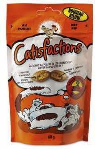 Catisfactions Kattensnoepjes 60 g Kattensnack Kip online kopen