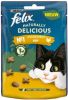 Felix Naturally Delicious Catnip Kattensnack Kip 50 g online kopen