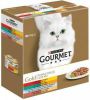 Gourmet Gold 8-Pack Luxe Mix kattenvoer 6 dozen (48 blikken) online kopen