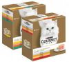 Gourmet Gold Mousse met kip/zalm/niertjes/konijn kattenvoer 8 pack 96 x 85 gr online kopen