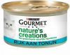 Gourmet Nature&apos, s Creations tonijn nat kattenvoer(blik 85 gr)24 x 85 gr online kopen