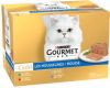 Purina Gourmet Gold mousse met konijn, rund, kalf, lam natvoer kat(24x85g)24 x 85 gr online kopen