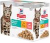 Hill's Hill&apos, s Adult Perfect Weight combipack kip zalm nat kattenvoer 85 g 2 dozen(24 x 85 gr ) online kopen