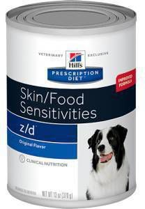 Hill&apos, s Prescription Diet Z/D Food Sensitivities nat hondenvoer blik 2 trays(24 x 370 gr ) online kopen