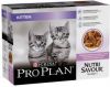 Pro Plan Cat Nutri Savour Junior Multipack Kattenvoer Kalkoen 10x85 g online kopen