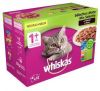 Whiskas 1+ Mix Selectie in saus 12 x 100 g multipack natvoer kat Per 2 verpakkingen(12 x 100g ) online kopen