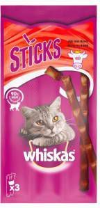 Whiskas Catsticks 3 stuks Kattensnack Zalm online kopen