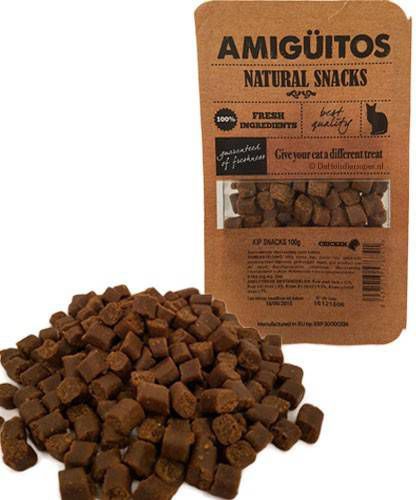 Amiguitos Cat Snack Chicken Kattensnack 100 g online kopen