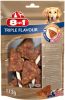 8in1 Delights Wings Triple Flavour Hondensnacks Kip Varken Rund 113 g 6 stuks online kopen