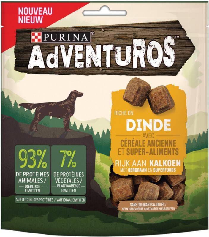 Purina Adventuros met kalkoen hondensnacks 3 x 90 gr online kopen
