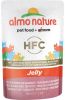 HFC Almo Nature Jelly maaltijdzakjes Kattenvoer 6 x 55 g Tonijnfilet met garnalen online kopen