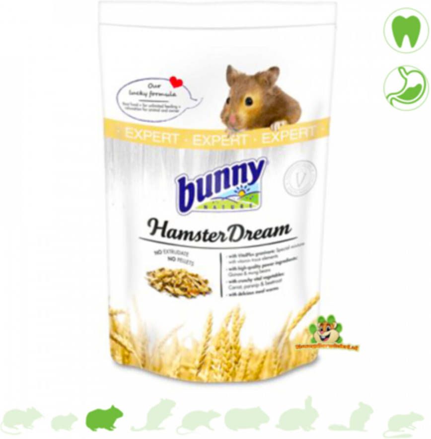 Bunny Nature Hamsterdroom Expert Hamstervoer 500 g online kopen