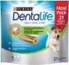Purina DentaLife Daily Oral Care Mini hondensnacks (maxipack) 4 x 21 sticks + 2x Dentalife Frisbee Gratis online kopen