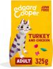 Edgard & Cooper Adult Cat Vrije Uitloop Kalkoen en Kip Kibbles 325 g online kopen