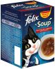 Felix Soup Farm Selectie Kattenvoer Rund Kip Lam 6x48 g online kopen