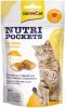 GimCat Nutri Pockets Kattensnack Kaas Taurine 60 g online kopen