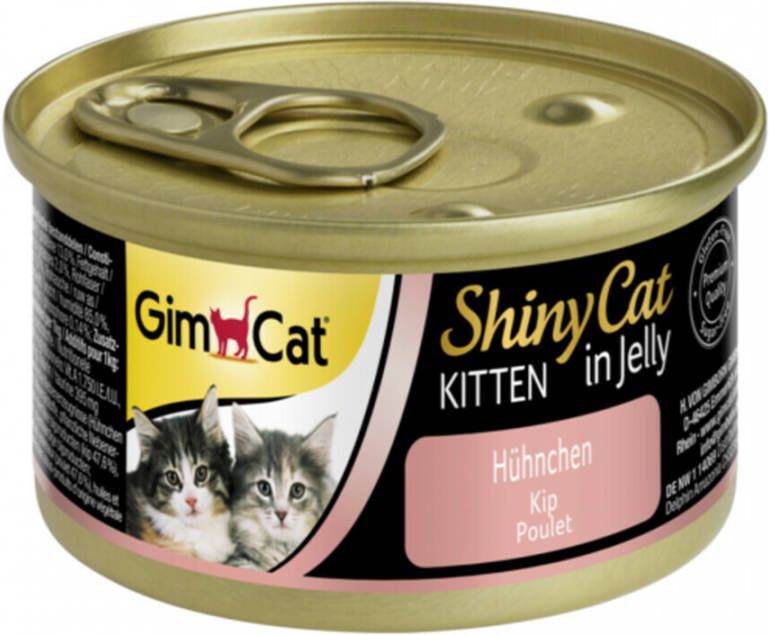 GimCat ShinyCat Kitten in Jelly Kip 24 x 70 gram online kopen