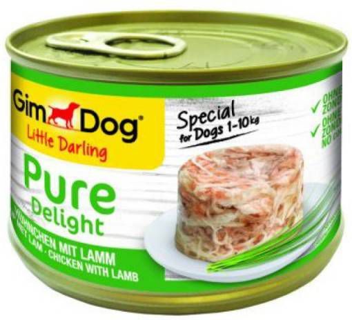 Gimdog Little Darling Pure Delight 150 g Hondenvoer Kip&Lam online kopen