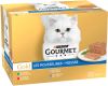 Purina Gourmet Gold mousse met konijn, rund, kalf, lam natvoer kat(24x85g)24 x 85 gr online kopen