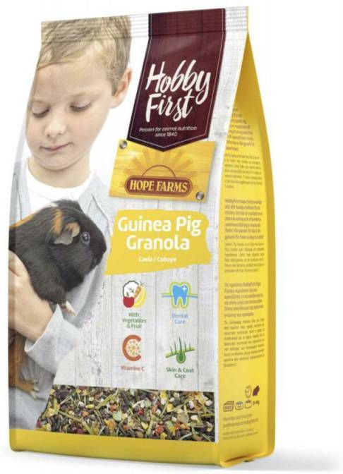HobbyFirst Hope Farms Guinea Pig Granola Caviavoer 800 g online kopen