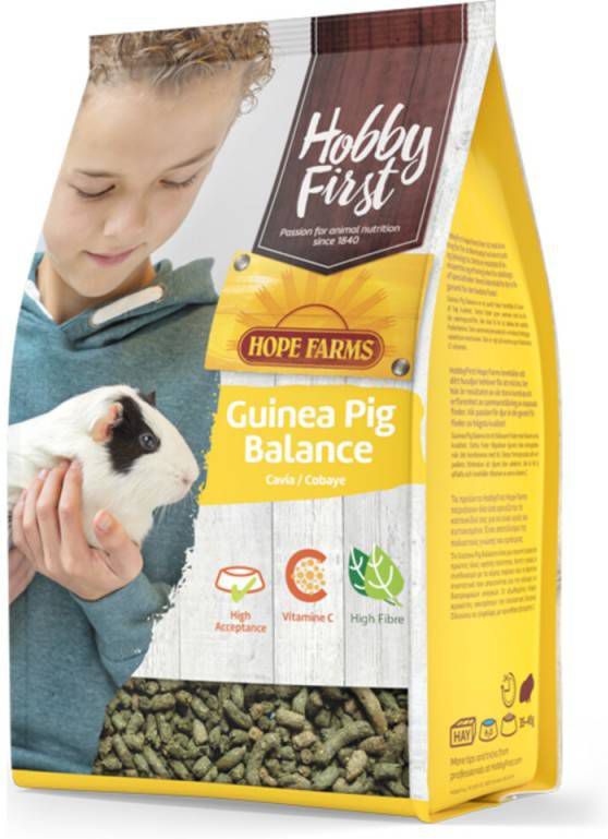HobbyFirst Hope Farms Guinea Pig Balance Caviavoer 1.5 kg online kopen