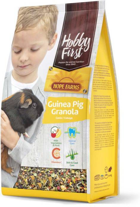 HobbyFirst Hope Farms Guinea Pig Granola Caviavoer 2 kg online kopen