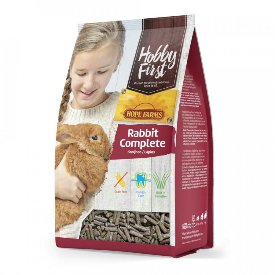 HobbyFirst Hope Farms Rabbit Complete Konijnenvoer 3 kg online kopen