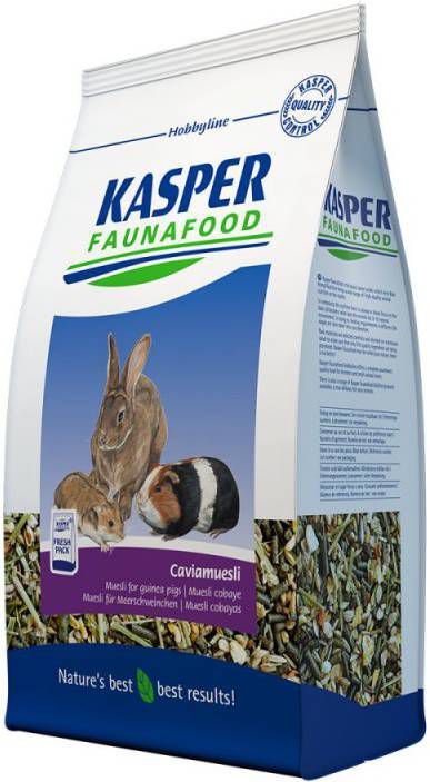Kasper Faunafood Caviamuesli Caviavoer 2.5 kg online kopen