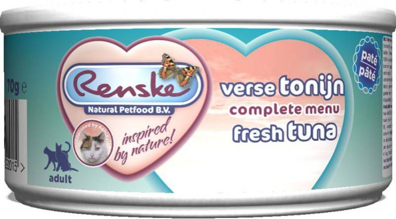 Renske Kat Adult Verse 70 g Kattenvoer Tonijn online kopen