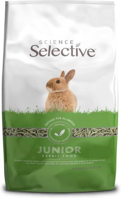 Hope Farms Supreme Science Selective Junior konijnenvoer 2 x 1, 5 kg online kopen