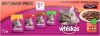 Whiskas 1+ Classic Selectie multipack met vlees en groenten(40 x 100 g)2 x(40 x 100g ) online kopen