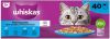 Whiskas 1+ Selectie In Gelei Maaltijdzakjes Multipack Kattenvoer Vis 40x85 g online kopen