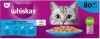 Whiskas 1+ Selectie In Gelei Maaltijdzakjes Multipack Kattenvoer Vis 80x85 g online kopen