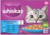 Whiskas 7+ Selectie In Gelei Maaltijdzakjes Multipack Kattenvoer Vis 12x85 g online kopen