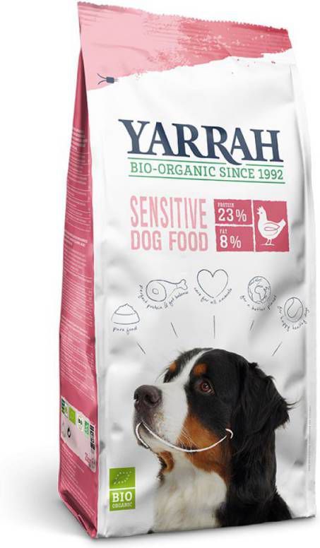 YARRAH Dog Biologische Brokken Sensitive Kip Zonder Toegevoegde Suikers 10 Kg online kopen