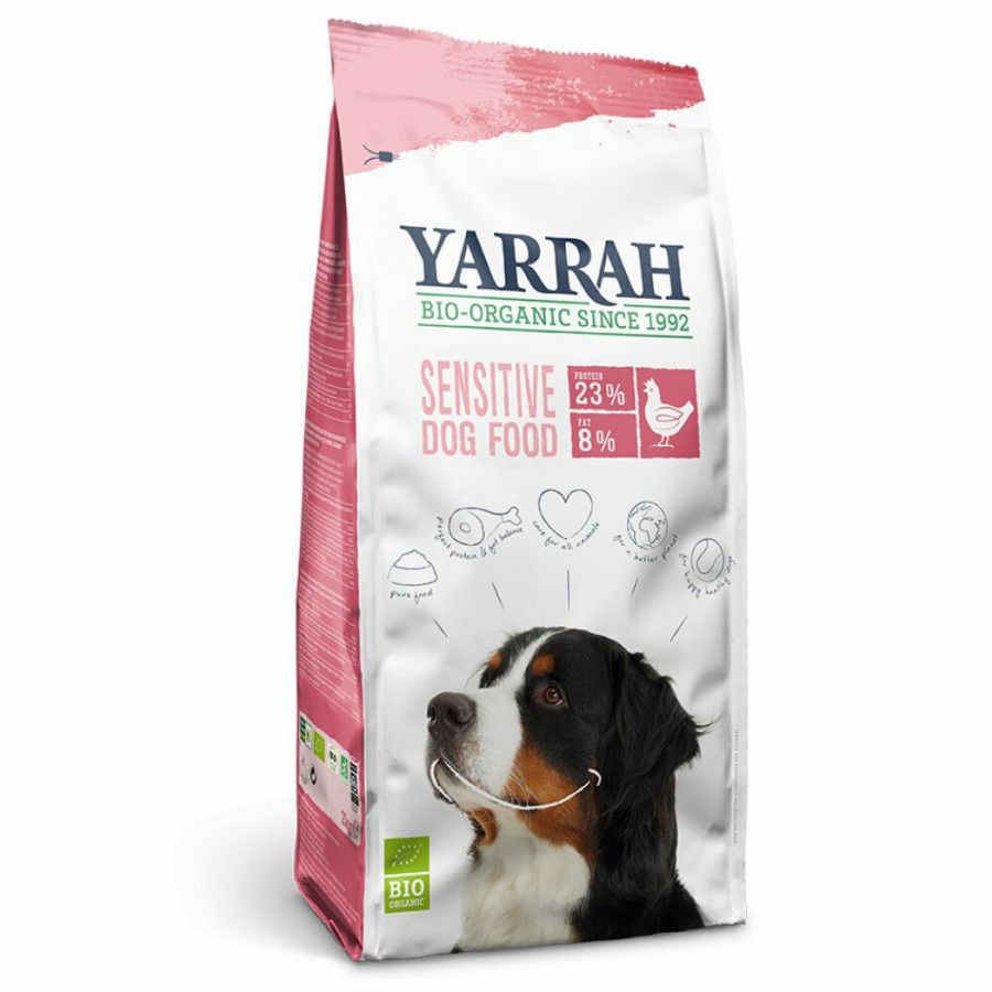 YARRAH Dog Biologische Brokken Sensitive Kip Zonder Toegevoegde Suikers 10 Kg online kopen