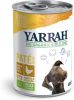 Yarrah 9 + 3 gratis! 12x Bio Natvoer Bio Kip mit Bio Spirulina & Bio Zeewier(12 x 400 g ) online kopen