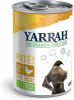 Yarrah 9 + 3 gratis! 12x Bio Natvoer Bio Kip mit Bio Spirulina & Bio Zeewier(12 x 400 g ) online kopen