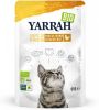 Yarrah Voordeelpakket Bio Filets in Saus 28 x 85 g Kattenvoer met Kip online kopen