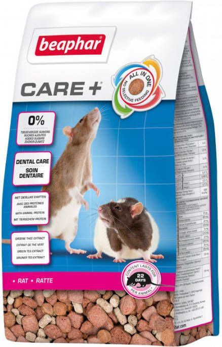 Beaphar Care Plus Rat Rattenvoer 1.5 kg online kopen