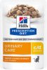 Hill&apos, s Prescription Diet C/D Multicare Urinary Care nat kattenvoer met kip maaltijdzakje multipack 4 dozen(48 x 85 gr ) online kopen