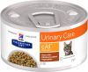 Hill&apos, s Prescription Diet C/D Multicare Urinary Care stoofpotje kat met kip & groenten blik 2 trays(48 x 82 gr ) online kopen