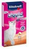Vitakraft Liquid Snacks kattensnoep Combipack L 2 x zalm, 2 x eend, 1 x kip, 1 x rund online kopen