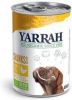 Yarrah 9 + 3 gratis! 12x Bio Natvoer Bio Kip & Bio Rund met Bio Brandnetel & Bio Tomaat(12 x 405 g ) online kopen
