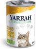 Yarrah 405g biologisch chunks Kip met brandnetel & tomaat in saus Kattenvoer online kopen
