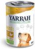 Yarrah 9 + 3 gratis! 12x Bio Natvoer Bio Kip mit Bio Spirulina & Bio Zeewier(12 x 400 g ) online kopen